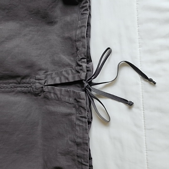 TYLI Italy Two-Layer Chain Rhinestone Detail Gray Coat - Picture 4 of 13